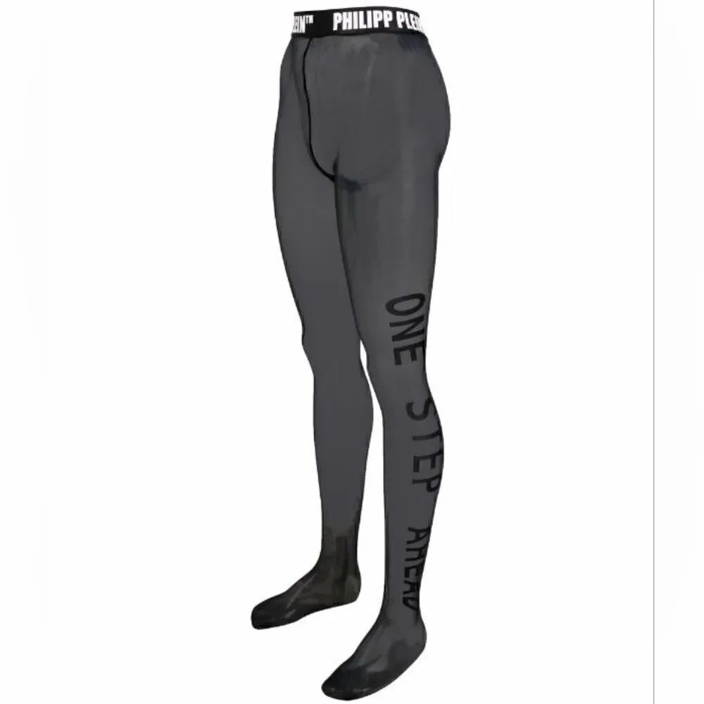 Philipp plein logo tights pantyhose size II S New